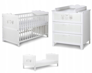 Klupś Marsell Furniture Set + posteľ 140x70