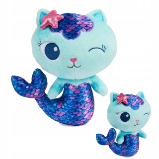 Rozprávkový plyšák - Cat Gabi House Syrenkotka Mercat Mascot 18 cm