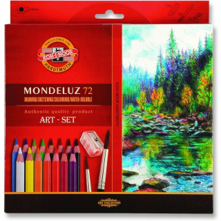 KOH-I-NOOR MONDUZ PENCILS 72 COL. Karton Box