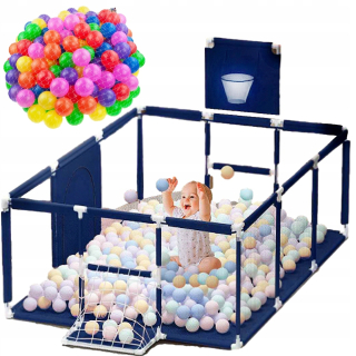 Playball Playball Square Dry Pool XL+200 loptičiek