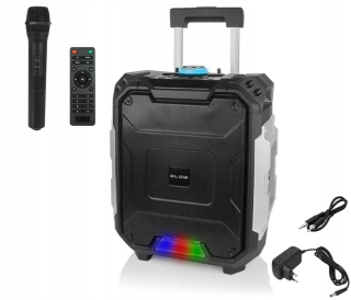Stĺpec Bluetooth Reproduktor Radio FM USB mp3 karaoke