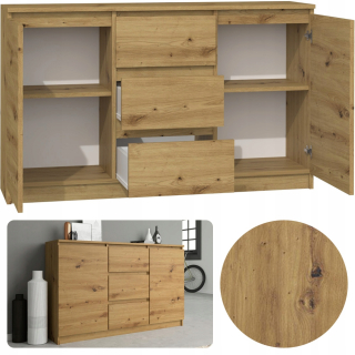 Zásuvky 2d3s 120 cm 3 zásuvky 2 remeselnícke skrinky