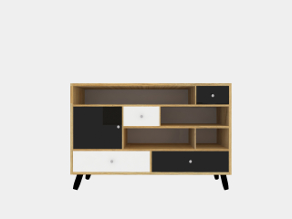 Caro Caro Cablet Chance Black and Glows 110x101x40