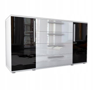Kúzačka so zásuvkami Moderný lesk 160 cm