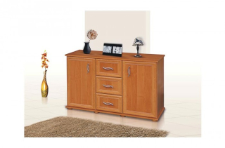 Zásuvky Z3 117 cm 3 zásuvky Tradičné oldelá alder