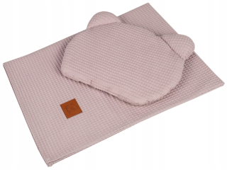 Sada prikrývok 75x100 Teddy Waffle Summer A vankúš
