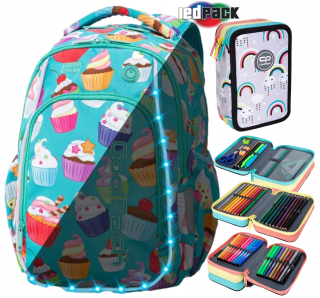 Sada batohu Coolpack Shine+Púzdro pre ceruzku 3