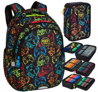 SADA COOLPACK ŠKOLSKÝ BATOH + JUMPER PUZDRO 3