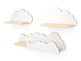 Nastavte 3x Set Cloud Poličky Cloud 24H!