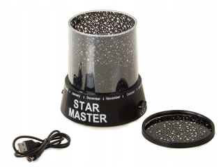 Cosmos Star Projector Night Lamp Sky vyhráva
