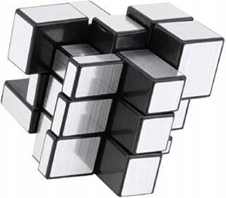 Shengshou Cube Mirror 3x3 Asymetrické striebro