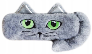 Kitty trubica ceruzka puzdro kožušiny uši okolo kožušiny