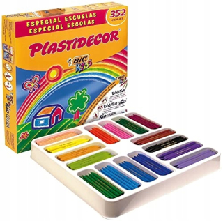 BIC 841719 Sviečky pre deti 16 farieb