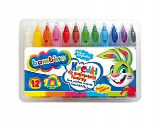 Bambino tváre ceruzky 12 farieb