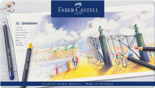 Goldfaber Crayons 36 Kol. Balenie. Kovový faber