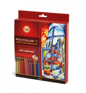 KOH-I-NOOR PolyColor 72 KOL 3837 + ceruzky