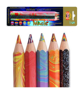 Viacfarebné ceruzky Magic 01154 KOH-I-NOOR 5 PCS