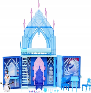 Crystal Castle Elsa +Olaf Frozen Land of Ice