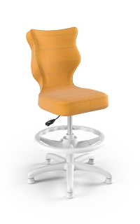 Detská stolička Petit White Velvet 35 Veľkosť 4