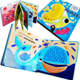 KNIHA SENSORY TOUCH BOOK SEA