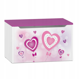 Rozprávka Tale Trunk pre dievča TB01 Purple Hearts