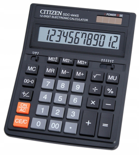 Citizen SDC-444S Kalkulačka veľké kancelárske kľúče