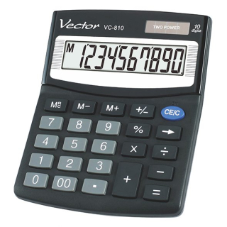 Vektor VC-810 Kalkulačka 10 položiek