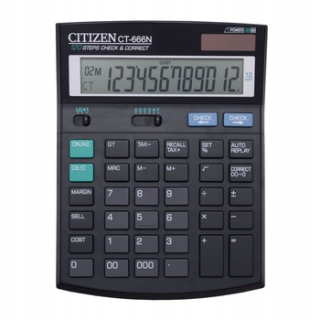 Citizen CT-666N 12-ciferná kalkulačka kancelárie