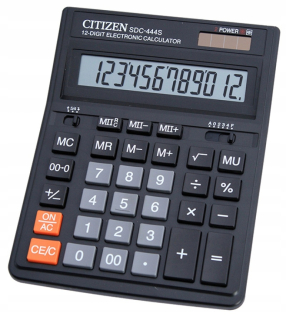Kalkulačka kancelárie Citizen SDC-444S