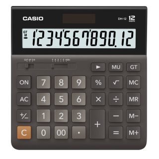 Kalkulačka kancelárie veľká Casio DH-12BK-S LCD 12