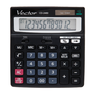Kalkulačka kancelárie účtovníctva vektora CD-2460