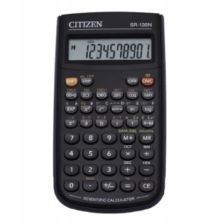 Vedecká kalkulačka CITIZEN SR-135N 128 funkcií