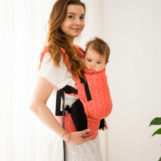 Kavka Multi -age Coral Braid Bamboo - Klamr Carrier