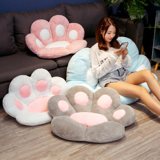 Kawaii Paw Vankúš Animal Seat Vankúš plnený Cat