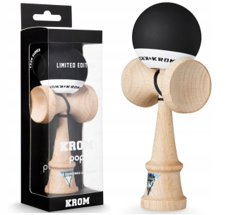 Kendama Krom Pop čierna, čierna