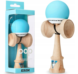 Kendama Krom Pop Sky Blue, svetlo modrá, azúrová