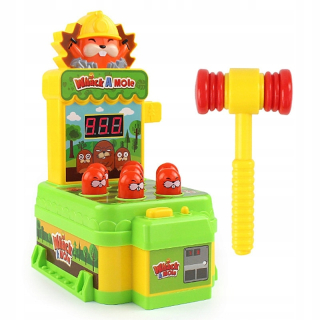 Hračky pre deti zasiahli hamster Game Plastic Hammer Game