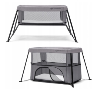 Kinderkraft Movi Gray Turistic Bed