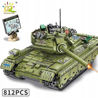 King Tiger Tank Model blokuje armádne figúrky żołn