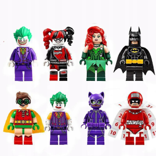 Klaun Batman Calendar Man Robin superhrdina f