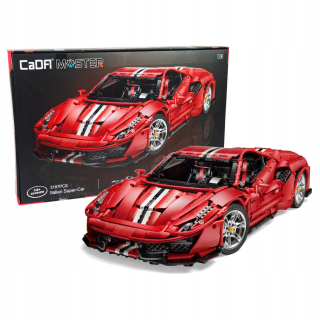 Bloky Red Sports Car Blocks 3187 EL.