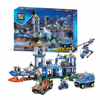 Blokuje policajnú stanicu Blocki MyPolice 917 El