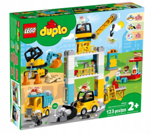 DUPLO bloky 10933 Vežový žeriav a konštrukcia