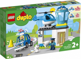 Duplo 10959 Policajné pracovné miesta a vrtuľník