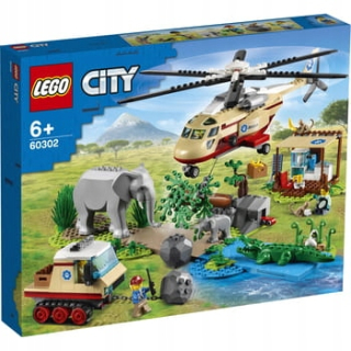 Bloky divočiny Lego City na záchranu divokých zvierat