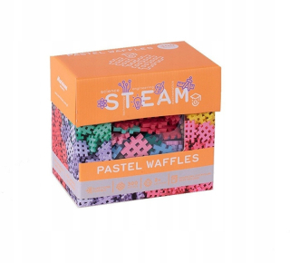 Marioinex Mini Waffle Pastel Blocks 300 ks