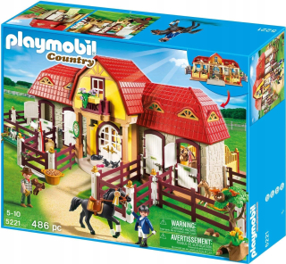 Playmobil Country 5221 bloky veľké konské cvok