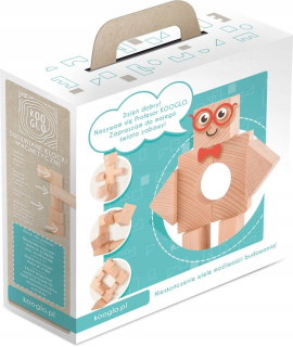 Magnetické drevené bloky Koglo mega Natural 1