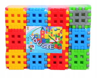 Stavebné bloky WAFLE ADUSIE 72 el. KOCKA
