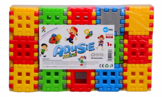 Konštrukčné bloky doštičky Mini Adusie 90 El.